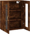 vidaXL - Hangkast - 69,5x34x90 - cm - gerookt - eikenkleurig