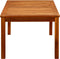 vidaXL - Tuintafel - 110x60x45 - cm - massief - acaciahout