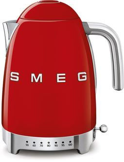 Smeg KLF04RDEU - Waterkoker - 7 temperatuurinstellingen - Rood