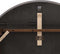 vidaXL - Eettafel - bruin - massief - hout - rubber