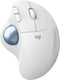 Logitech M575 - Draadloze Trackball - Ergonomisch ontwerp - Wit