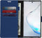 Accezz Galaxy Note 10 Plus - Wallet Softcase Bookcase - 3 pashouders - Blauw