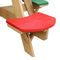 AXI UFO Picknicktafel - Rond - 4 kinderen - 120x120x56cm - Regenboog kleuren