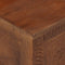 vidaXL - Opbergkist - 110x30x40 - cm - massief - mangohout