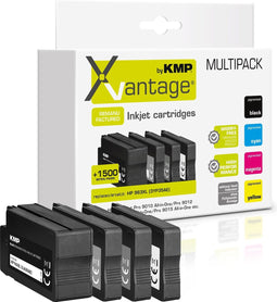 Xvantage Inktcartridge vervangt HP 963XL, 3JA30AE, 3JA27AE, 3JA28AE, 3JA29AE Compatibel Combipack Zwart, Cyaan, Magenta