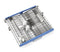 ETNA VW743HNC - Inbouw Vaatwasser - Energieklasse A - 16 couverts - XL inbouwhoogte 86-91 cm - Geluidsniveau 43 dB(A)