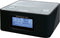 Soundmaster UR170SW - DAB+ en FM wekker radio - Dual alarm - Zilver zwart