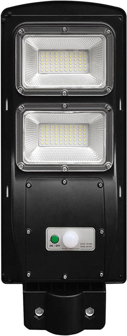 V-TAC VT-ST120W - Solar Straatlantaarn - IP65 Waterdicht 1000 Lumen 6000K - Zwart