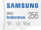 Samsung PRO Endurance - microSDXC 256GB - 4K en Full HD opname - tot 140.000 uur