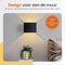 Goliving Wandlamp Oplaadbaar - Wandlamp Binnen - Draadloos - Bewegingssensor - USB-C - 4400 mAh