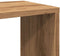 vidaXL - Tv-meubel - 80x24x32cm - bewerkt - hout - artisanaal - eikenkleur