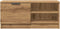 vidaXL - Tv-meubelen - 2 - st - 80x35x36,5 - cm - bewerkt - hout - artisanaal - eiken