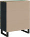 vidaXL - Dressoir - 60x33x75 - cm - massief - gerecycled - hout