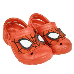 Strandklompen Spider-Man Rood Schoenmaat 31