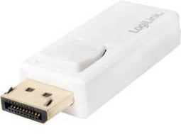 LogiLink CV0100 - DisplayPort naar HDMI Adapter - 4K Ondersteuning - Wit