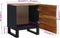 vidaXL - Nachtkastje - 40x33x46 - cm - massief - gerecycled - hout
