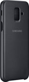 Samsung Galaxy A6 (2018) - Wallet Cover - Pasjeshouder - Zwart