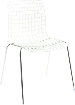 Workliving Moiré - Vergaderstoel - Eetkamerstoel - Kunststof - Design