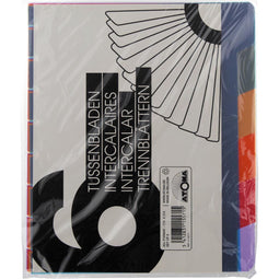 Atoma | Notebook Systeem | Tussenbladen | Tabs | Polypropylen | A5