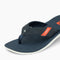 Reef SANTA ANA - Heren Slippers - Rubber zool - navy/white/orange