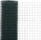 vidaXL - Kippengaas - 25x1,5 - m - staal - met - PVC - coating - groen