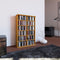 VCM Houten CD DVD-standaard plank kabinet opslag staande plank Ronul Houten CD DVD-standaard plank kabinet opslag staande plank Ronul