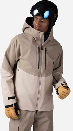 Rossignol Evader - Ski Jas - Lichtgewicht waterdicht 20000/15000 - Beige