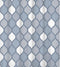 Dutch House Douchegordijn Geo 180x200 cm Blauw
