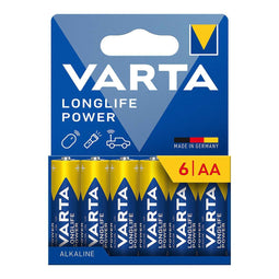 Batterijen Varta longlife power aa - lr06 1,5 V AA LR06 (6 Stuks)