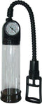 Seven Creations - Redline Psi Pump Clear - Penispomp - Zwart - Ø 70 mm