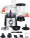 MOA FP511 - Foodprocessor - 1200 Watt - 1,5 liter - Citruspers - Incl. accessoires