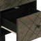 vidaXL - Dressoir - 40x33x75 - cm - massief - mangohout - zwart