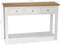 vidaXL - Wandtafel - 118x35x77 - cm - massief - eikenhout