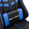 vidaXL - Gamestoel - kunstleer - blauw