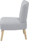 VAASA - Fauteuil - Lichtgrijs - Polyester