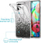 iMoshion Hoesje Geschikt voor Samsung Galaxy A71 Hoesje Siliconen - iMoshion Design hoesje - Zwart / Transparant / Splatter Black