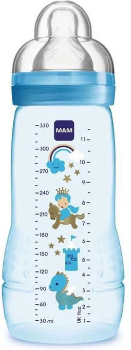 Flesje MAM Easy Active Blauw 330 ml