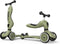 Scoot & Ride Highway Kick 1 - Kinderstep - Verstelbaar zadel en stuur - Olive
