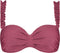 Beachlife Dark Rose multiway bikinitop - dames - voorgevormde cups - kleur Plum