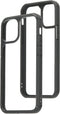 Mobiparts Rugged Clear Case - Apple iPhone 12 Mini - Shockproof TPU - Zwart