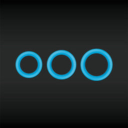 NS Novelties - Halo 55mm Cockring Medium - Rings Blauw