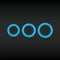 NS Novelties - Halo 55mm Cockring Medium - Rings Blauw