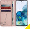 Accezz Samsung Galaxy S20 - Wallet Softcase Bookcase - 3 Pashouders - Roze