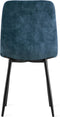 Refurna - Eetkamerstoel Yerevan Velvet Petrol Set van 2