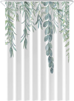 Loti Living Douchegordijn - Waterdicht - Anti Schimmel - Hangplant - 120x200 cm