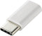 Renkforce RF-4472308 - Kabel - USB type-C naar USB micro - Wit