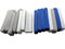 Foam blokken - Jenga soft play - 15 delig - wit blauw grijs
