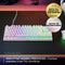 Steelseries Apex 3 TKL - Toetsenbord - Anti-ghosting fluisterstille schakelaars - Wit