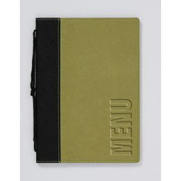 Klika - Menumap A4 Trend lichtgroen (4 pagina's) - 6 stuks