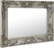vidaXL - Wandspiegel - barok - stijl - 50x40 - cm - zilverkleurig